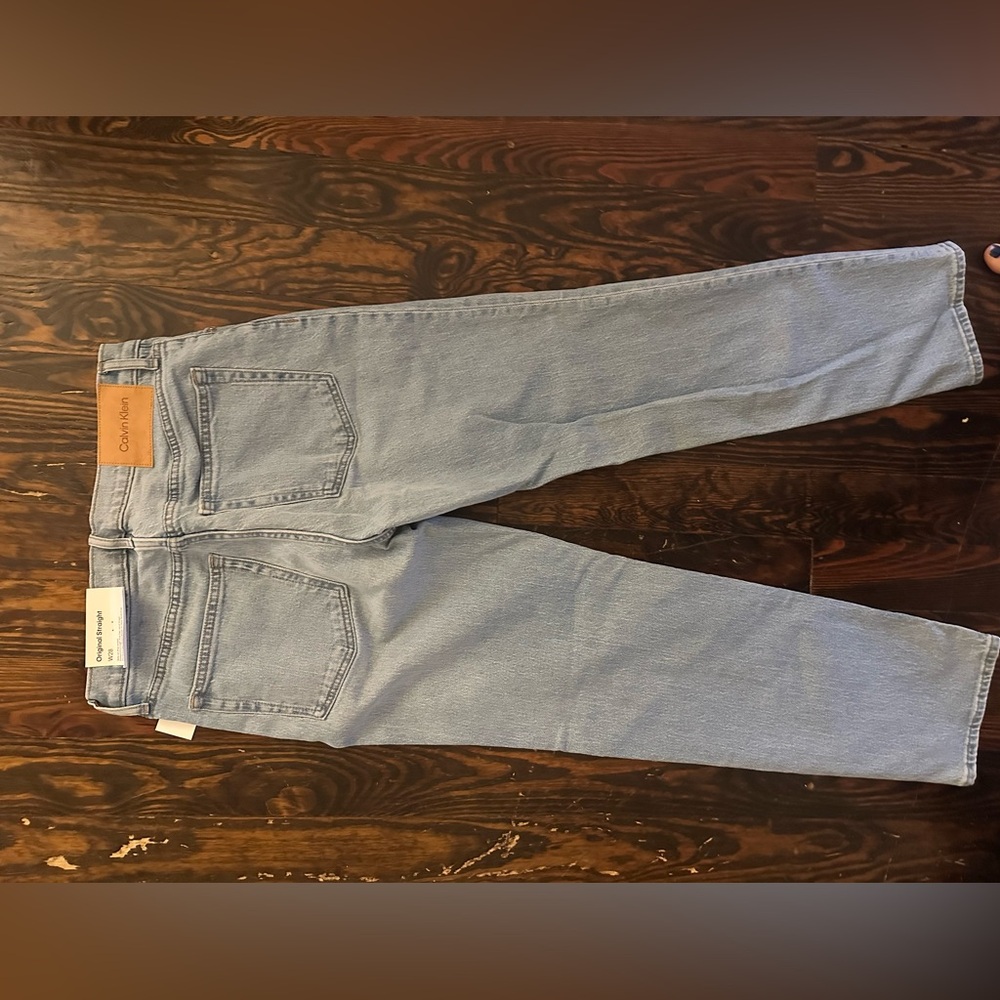 NEW calvin klein straight leg jeans